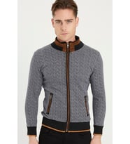 1021 DEWBERRY ERKEK SWEATSHIRT-BALIKSIRTI LACİVERT