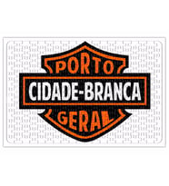 Cidade Branca Motorsiklet Puzzle 240 Parça Yapboz