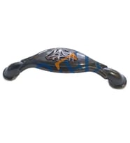 Dekoratif Zamak Boğaziçi Kulp - 64Mm, Eskitme, 1 Adet