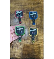 4 LÜ RENKLİ SİLİKON ARMA SETİ DİKİŞ GİYİM ÇANTA AKSESUARI 8X4 CM
