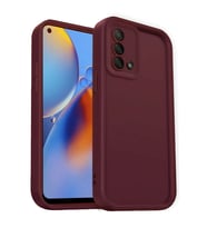 A74 4G Kılıf Viera Silikon - Bordo