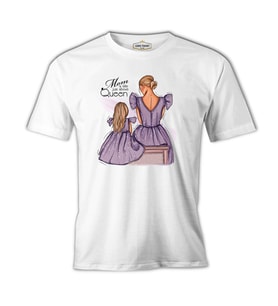 Above Queen Anneler Günü Beyaz Unisex Tshirt