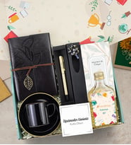 Defter & Kalem & Kolonya & Fincan Öğretmenler Günü Hediye Seti