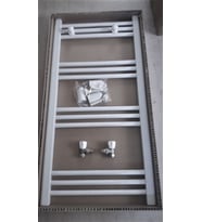 ŞİMAŞ 600X1500 BEYAZ HAVLUPAN  + 2 ADET RADYATÖR VANASI BEYAZ