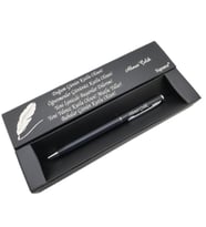 Signator® C519 Slim Siyah Tükenmez Kalem  İsme Özel Kalem  Hediyelik Kalem (Karışık)