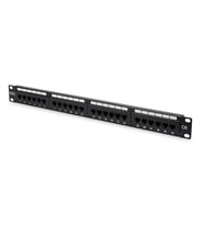 DIGITUS 1U 24port Cat6 Utp Bakır Patch Panel DN-91624U