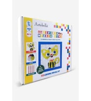 ms-19  Çocuk Ahşap Çerçeveli Seramik Mozaik Set 20×20 cm