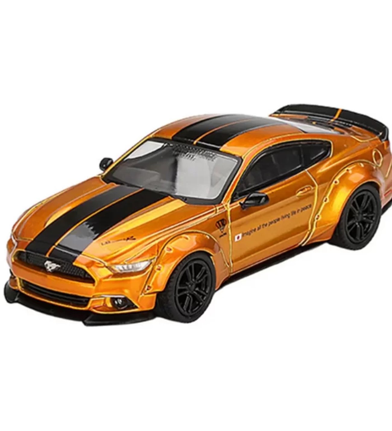 MINI GT 1/64 LB-WORKS フォード マスタング LBゴールド mini-gt-1-64-lb-works-ford-