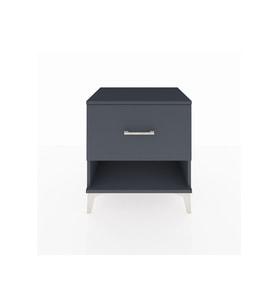 Hyperion Komodin Tek Çekmeceli 60x44x64 Antrasit-Antrasit