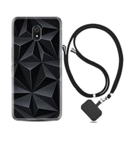 Xiaomi Redmi 8A 8 Pro 9C 9T 10C 11T Pro Kılıf Boyun Askılı Silikon Prizmalar 1782