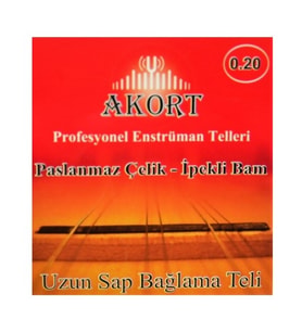 AKORT BAĞLAMA TELİ UZUN SAP (0,20)