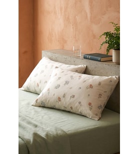 Blush Pamuklu 2'li Yastık Kılıfı 50x70 cm