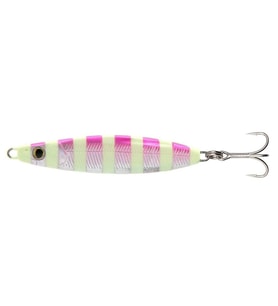 Fatfish Psycho Sprat Jig 35gr Pink Glow Zebra