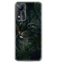 INFINIX Note 11 Pro Note 10 Hot 9 Play Kılıf Desemli Silikon Flowers Cat 1345