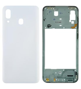 Samsung Galaxy A30 - SM-A305F FULL Kasa Arka Kapak Takım BEYAZ