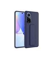 Huawei Nova 9 Uyumlu Kılıf Zore Qstand Kapak (Lacivert)