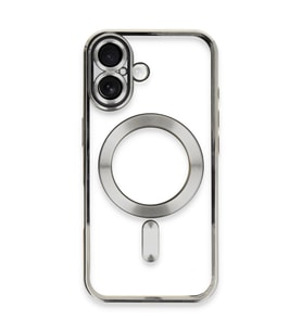 Iphone 16 Plus Kılıf Kross Magneticsafe Kapak - Gümüş