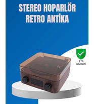 Stereo Bluetooth Hoparlör - Gece Lambalı Ve Saat Göstergeli