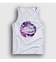 Presmono Unisex Beyaz Planet Arctic Monkeys Atlet 293420tt
