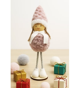 Beysüs Yılbaşı Çam Ağacı Süsü Dilek Perisi Pembe 20 cm