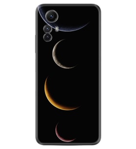Xiaomi Redmi Note 12S Kılıf Resimli Desenli Silikon Platinium Series Gezegenler 1901