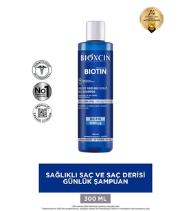 Bioxcin Biotin Şampuan 300 ml Tüm Saç Tipleri Için-