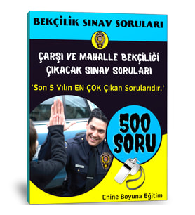 Çarşı Mahalle Bekçiliği Sınav Soruları (500 Soru)
