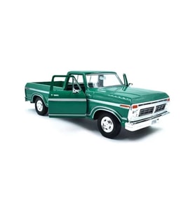 Motormax 1977 Ford F-150 Custom Pickup Yeşil 1/24 Model Araba