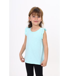 Toontoy Kız Çocuk Atlet (Su Yeşili)