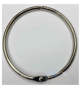 Kilitli Yuvarlak Halka, 5cm - 100 Adet