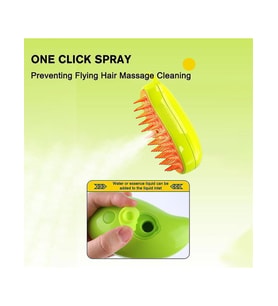 Pet Brush Buharlı Şarjlı Kedi Köpek Yıkama Aparatı