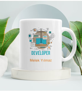 Developer Kupa Bardak Beyaz