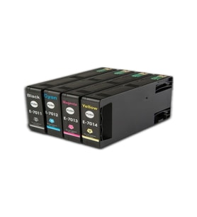 Xplus® Epson Workforce Pro Wp 4515Dn (T7011) Uyumlu Kartuş Seti (Çok Renkli)