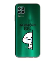 Huawei P40 Lite Uyumlu Baskılı Yumuşak Silikon Şeffaf Telefon Kılıfı