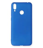 Durukar® Huawei Honor 8C Kılıf First Silikon - Mavi