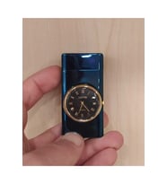 Usb Şarjlı Saatli Çift Arklı Rüzgarda Sönmeyen Çakmak