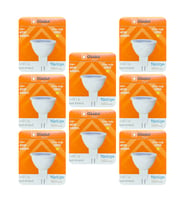 (8 Adet) Osaka 5W (40W) Sarı Işık (3000K) GU5.3 Duylu (İğne Bacak) Led Çanak Ampul