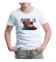 Among Us I Beyaz Çocuk Tshirt