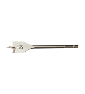 Yaprak Tip Ahşap Matkap Ucu 22x405mm - Hex Saplı