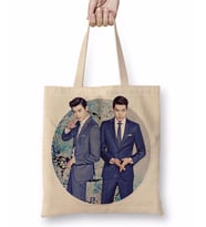 Lee Jong Suk and Kim Woo Bin Bez Çanta Uzun Saplı