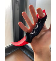 Karambit Oyuncak - 3D Tasarım Koleksiyonluk Hobi Ürünü - 16 cm