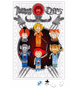 Thunder Cats South Park Puzzle 240 Parça Yapboz