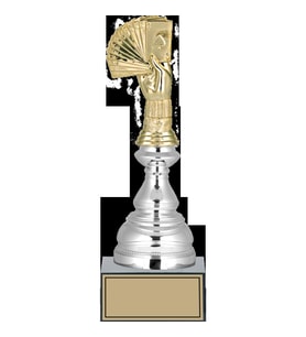 ODAK KUPA - Figürlü Kupalar - Briç Figürlü Kupalar FG-024 B - 29 cm