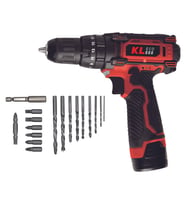 KL Eco KE2220DM-DB 12V/2AH. Çift Akülü Li-Ion Şarjlı Darbeli Matkap