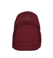Benetton Anaokul Sırt Çantası Bordo 70019