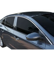 Renault Megane Uyumlu 4 Sedan Cam Üst Çıtası 6 Parça Krom 2017 Ve Sonrası