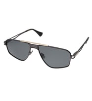 Quantum Q284.C3 58 Polarize Erkek Güneş Gözlüğü (Siyah)