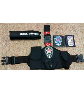 ÖZEL GÜVENLİK TESİSAT BACAK KILIFI,(+),ÖZEL GÜVENLİK ROZETLİ CÜZDANI,(+),ÖZEL GÜVENLİK PALASKASI (3-AD) URUN,SATIN-AL,SIVILE SATILMAZ.