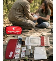 Mey İthalat® Kompakt İlk Yardım Çantası Temel Medikal Malzemelerle Donatılmış