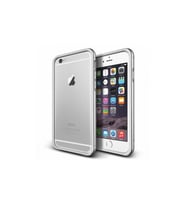 VRS Design iPhone 6 Plus / 6S Plus ile Uyumlu Iron Bumper Kılıf Black Silver